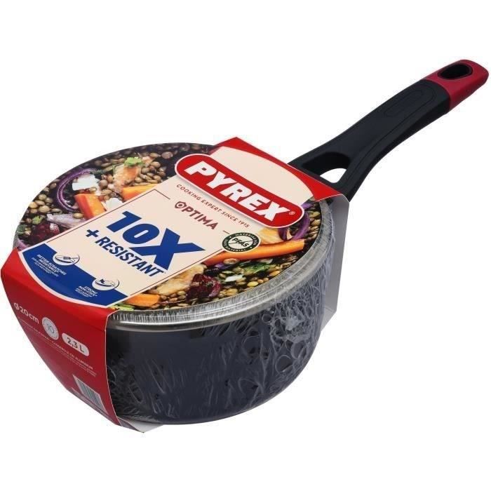 PYREX Saucepan + Lid - Non-stick - 20 cm - PFAS-free - 1455032
