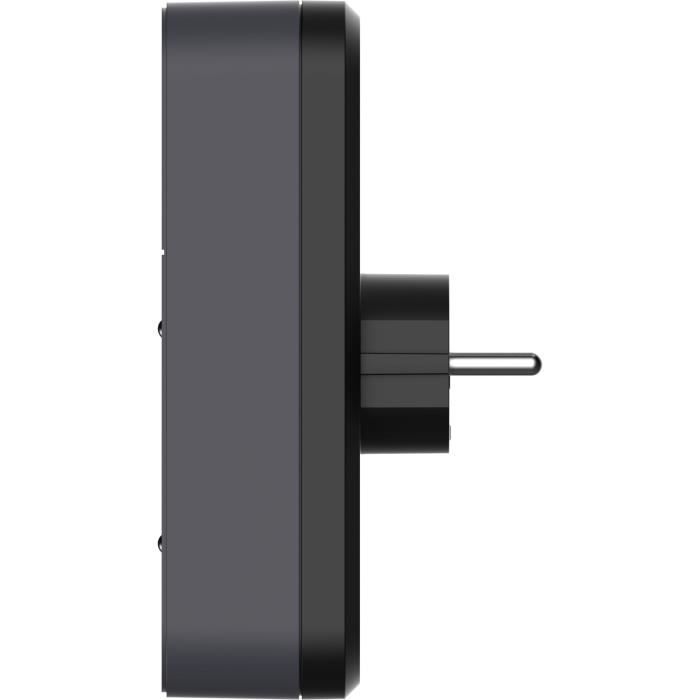 Biplite - QUARX - 2P 16A - With USB-A and USB-C, NF compliant
