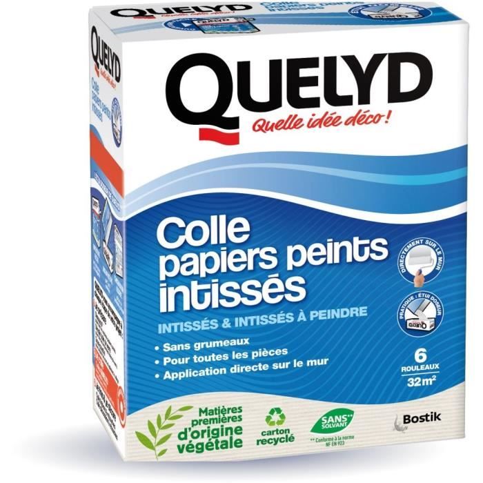 QUELYD Wallpaper Paste - Non-woven Powder - 300 g - All Rooms - Wall Application