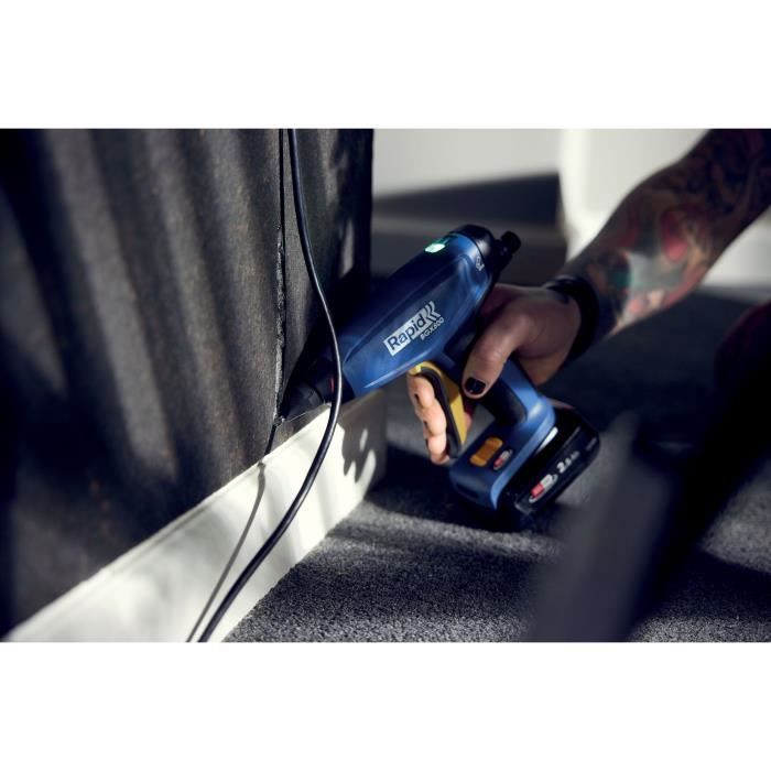 RAPID Glue Gun - BGX500 - 18V Battery - Hot Glue Ø12mm - Case with Battery & Charger