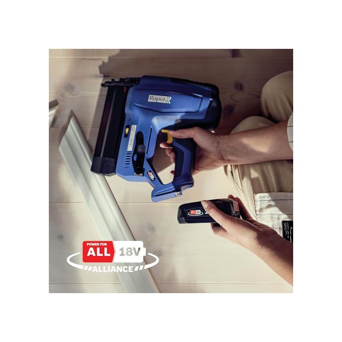 RAPID Electric Nail Gun - BNX50 - 18V battery - for #8/20-50 mm nails