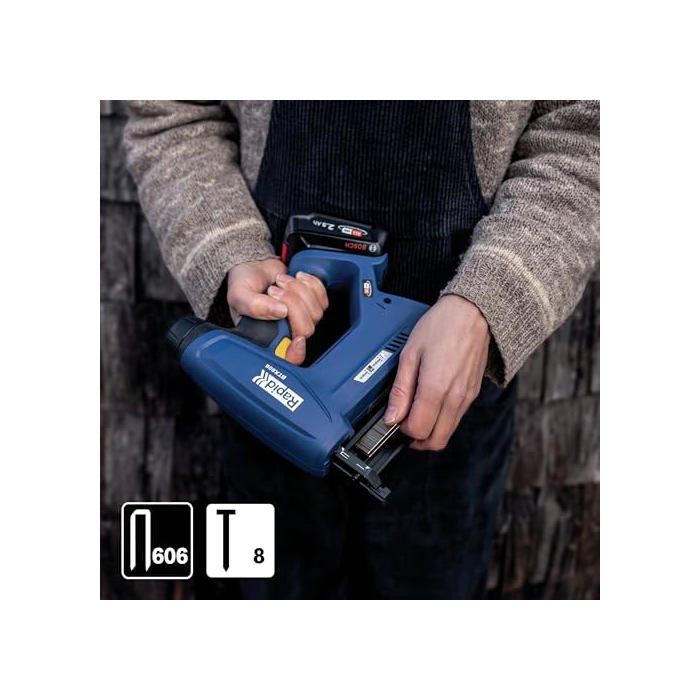 Electric Stapler - RAPID - BTX606 - 18V Battery - Box Without Battery