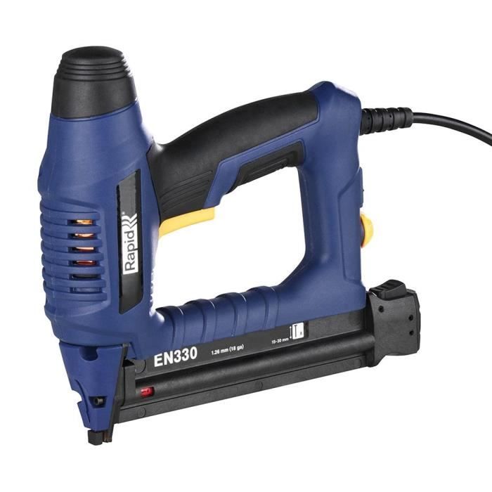 Rapid Electric Nailer for #8/15-30 mm Nails - EN330 - For DIY and Woodworking - Box (500148)