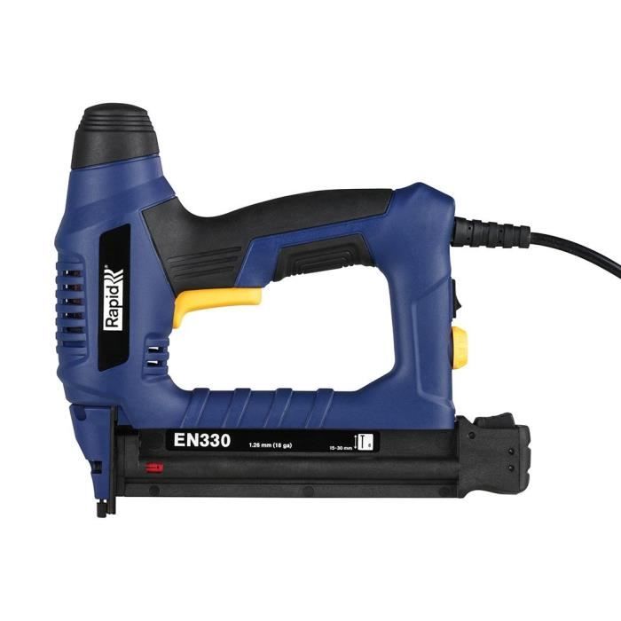Rapid Electric Nailer for #8/15-30 mm Nails - EN330 - For DIY and Woodworking - Box (500148)