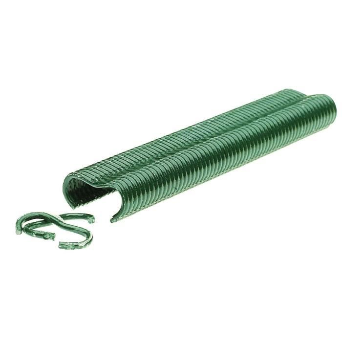 Agrafes grillage - RAPID - VR16 Vert - Pose de clôture - Blister 1390 - (40108800)