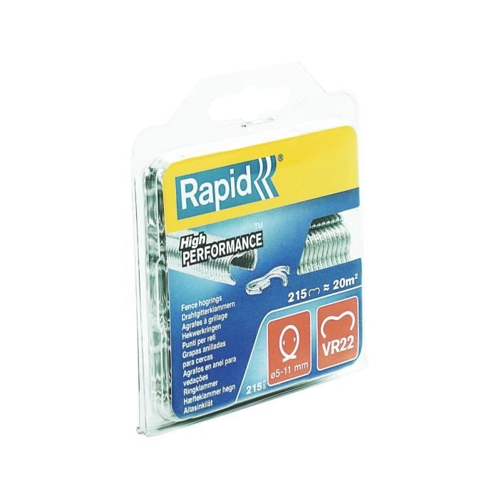 RAPID VR22 Galvanized Fencing Staples, Pack of 215
