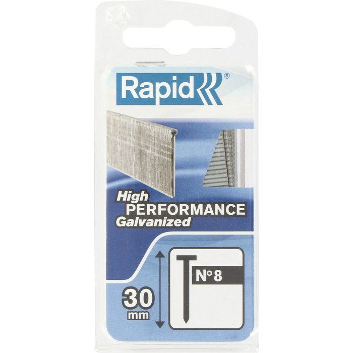 RAPID Galvanized Tips No. 8/30 mm Fine Wire
