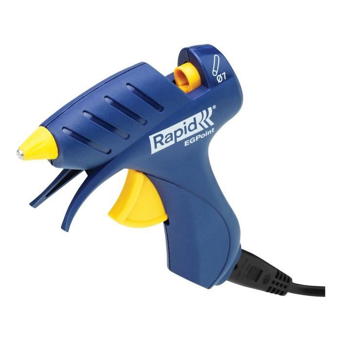 RAPID EGPoint Cordless Glue Gun - 8 mm Nozzle - Detachable Cord - Battery Included