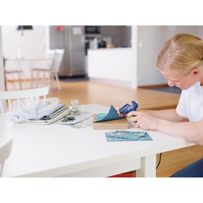 RAPID EGPoint Cordless Glue Gun - 8 mm Nozzle - Detachable Cord - Battery Included