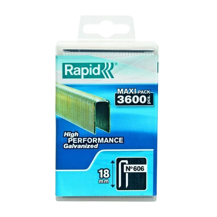 RAPID 3600 Narrow Staples No. 606,18 mm