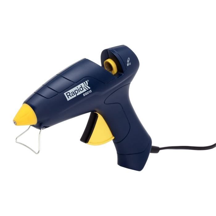 RAPID Glue Gun - EG212 - Hot Glue Ø12mm - Blister Pack with 4 Glue Types