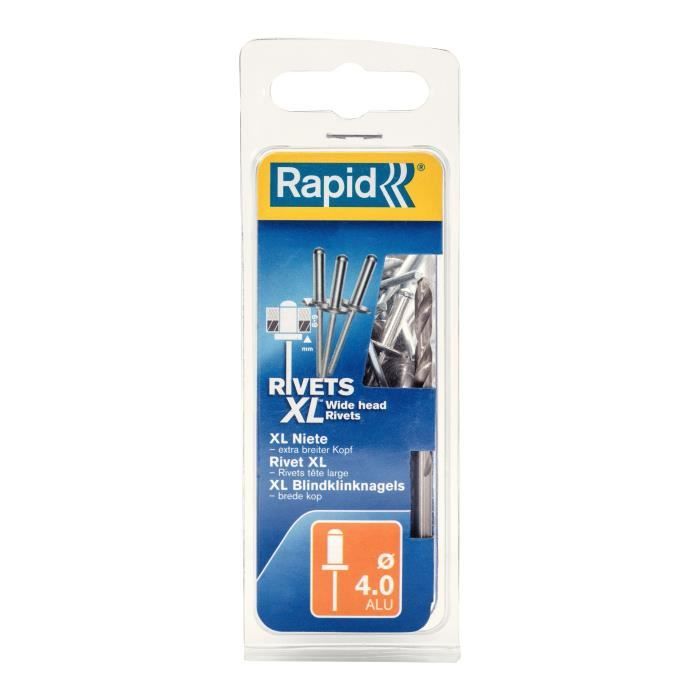 RAPID Rivets XL Ø4 x 12 mm - 50 pcs