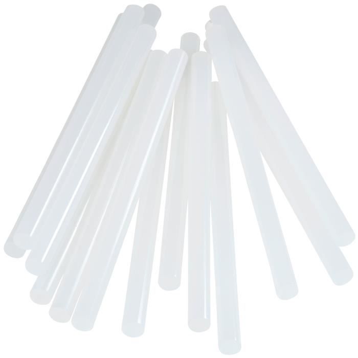 Rapid PVC & Cable Glue Sticks Ø12mm - 190 mm x 48 pcs (880 g) - Hot Glue - Box - (5001413)