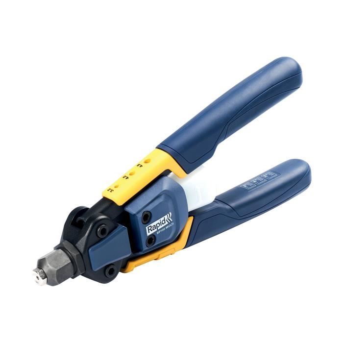RAPID RP100 Multi Lever Rivet Pliers - For Aluminum and Stainless Steel Rivets - Blister Pack