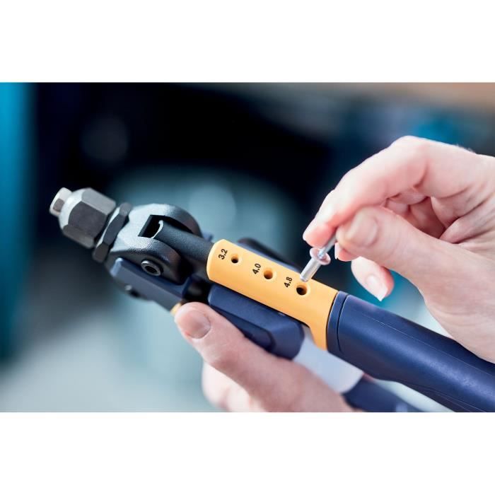 RAPID RP100 Multi Lever Rivet Pliers - For Aluminum and Stainless Steel Rivets - Blister Pack
