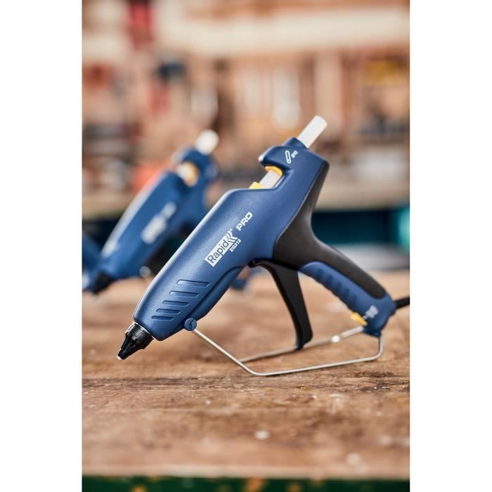 RAPID Glue Gun - EG313 - Professional 900 g/h for Ø12mm Glue - Case with 12 Glue Sticks 900g/h