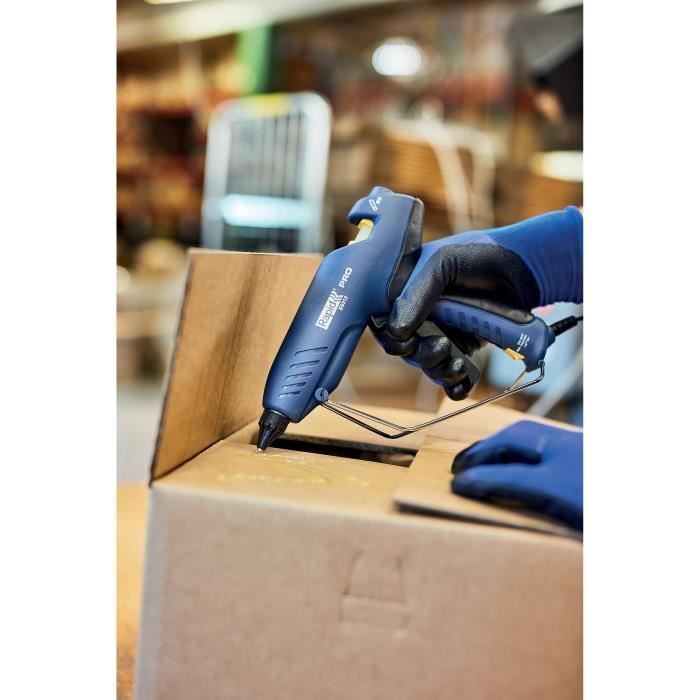 RAPID Glue Gun - EG313 - Professional 900 g/h for Ø12mm Glue - Case with 12 Glue Sticks 900g/h