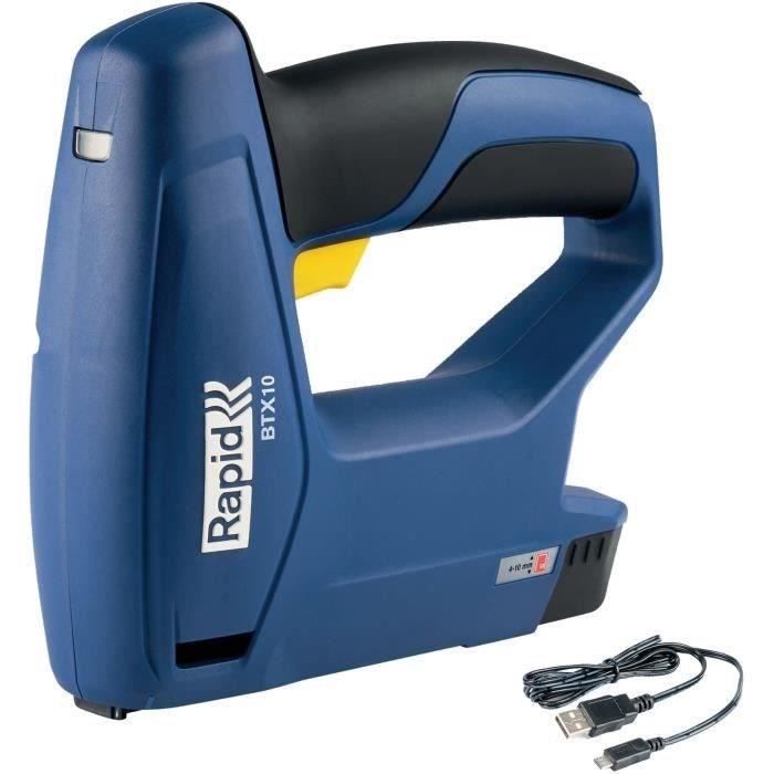 Electric Stapler - RAPID - BTX10 - Cordless - For #53/6-10 mm Staples