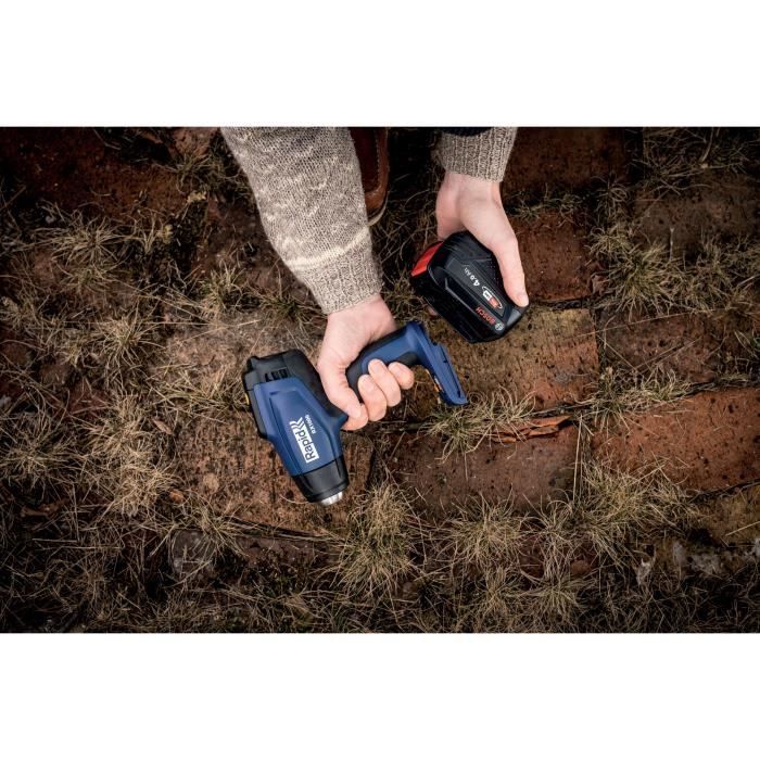 RAPID Hot Air Gun 18V RX1000 - Heats up to 550°C - Box without Battery
