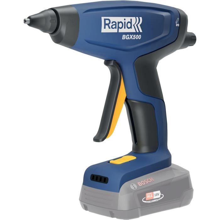 RAPID Glue Gun - BGX500 - 18V Battery 900 g/h - Hot Glue Ø12mm - Box without Battery 900g/h