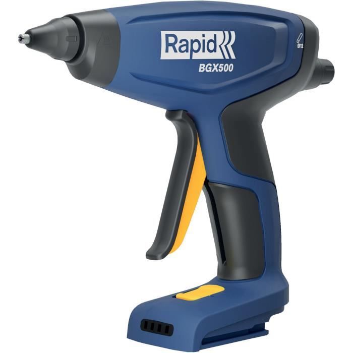RAPID Glue Gun - BGX500 - 18V Battery 900 g/h - Hot Glue Ø12mm - Box without Battery 900g/h