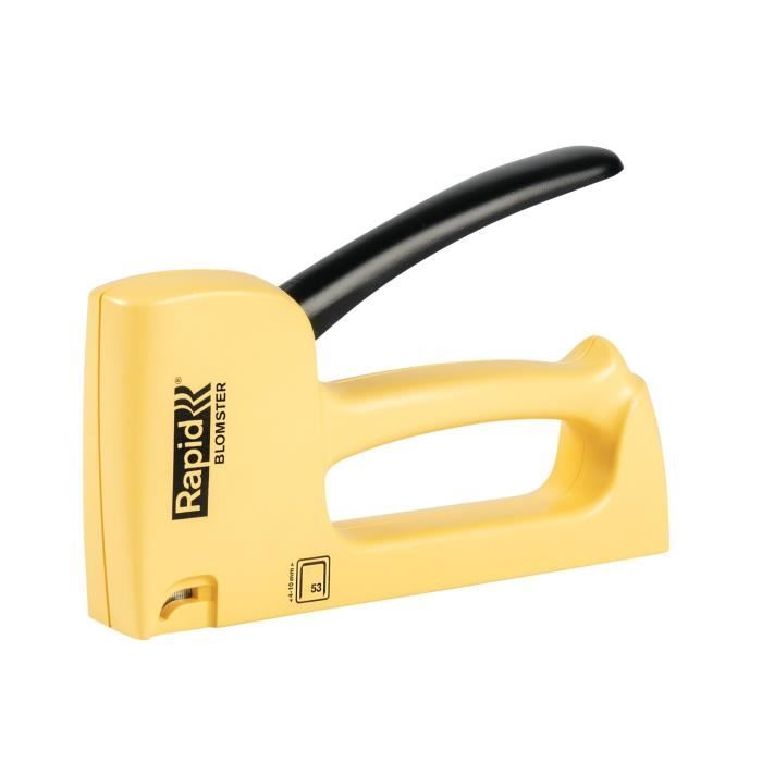 RAPID Manual Stapler R53 - Eco-friendly - 53/4-10 mm Staples - Blomster (Flower Yellow)
