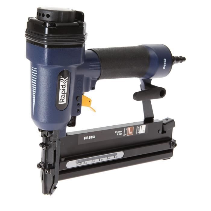 RAPID PRO PBS151 Pneumatic Stapler/Nailer - For 90 mm Staples - 20 to 40 mm Brads