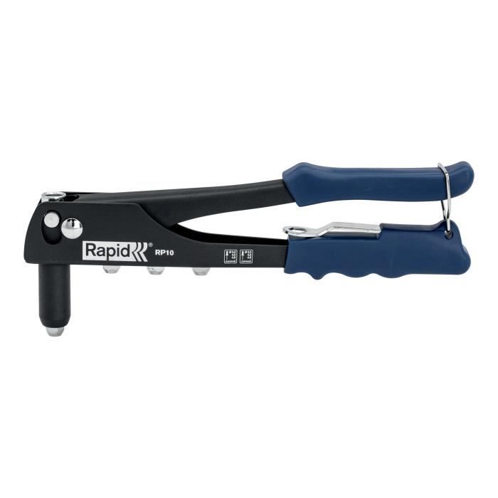 RAPID RP10 Rivet Gun - Includes 100 Rivets - Ergonomic Handle