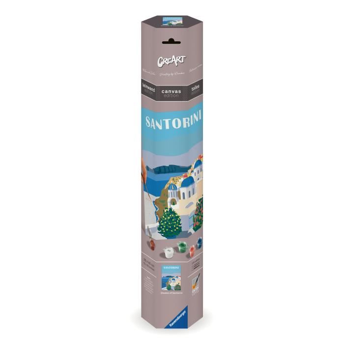 Ravensburger CreArt Paint by Numbers 30x40 cm Santorini Adult 23906