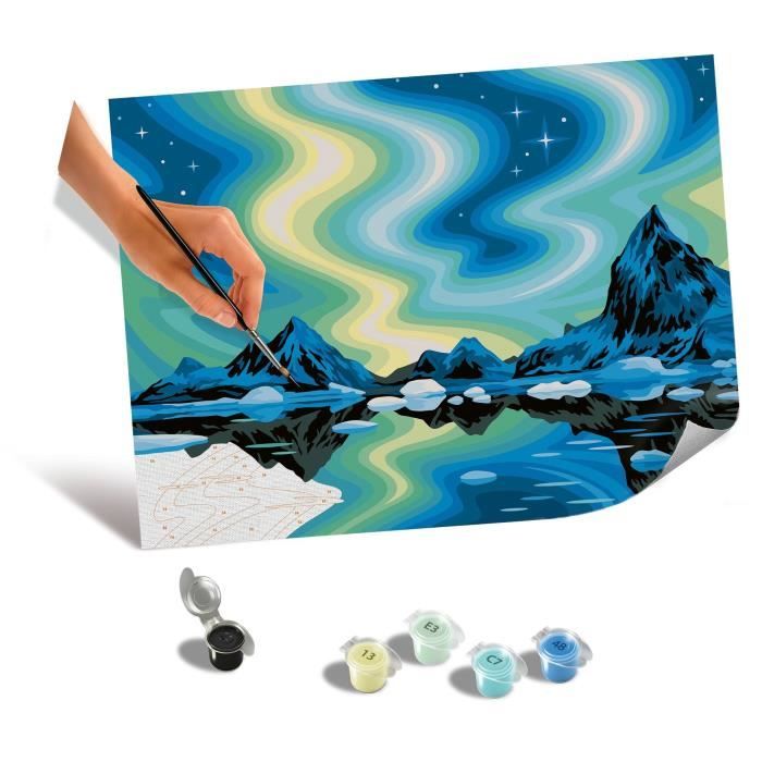 Ravensburger CreArt Paint by Numbers 30x40 cm Northern Lights Adult 23907