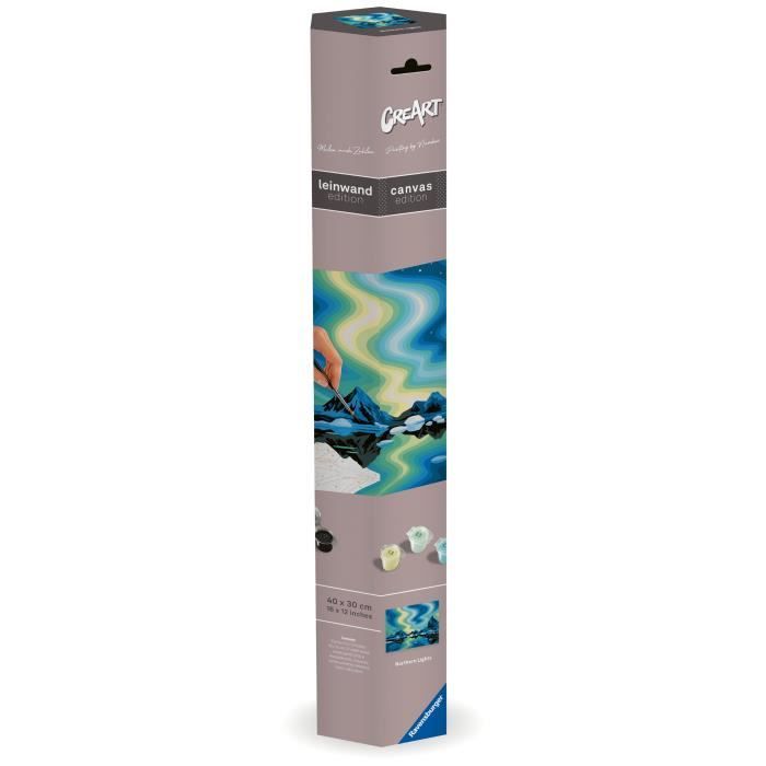Ravensburger CreArt Paint by Numbers 30x40 cm Northern Lights Adult 23907