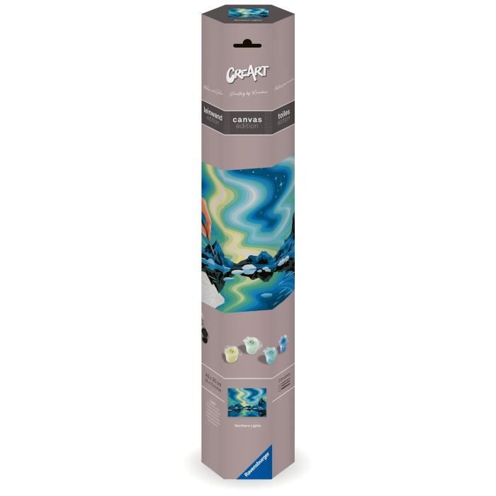 Ravensburger CreArt Paint by Numbers 30x40 cm Northern Lights Adult 23907