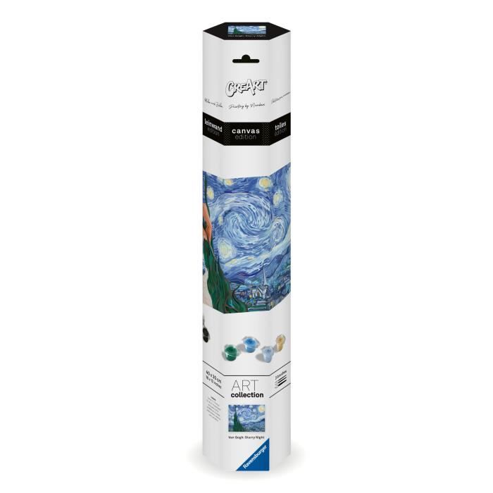 Ravensburger CreArt Paint by Numbers Kit 30x40 cm Van Gogh/The Starry Night, Ages 14+, 23915