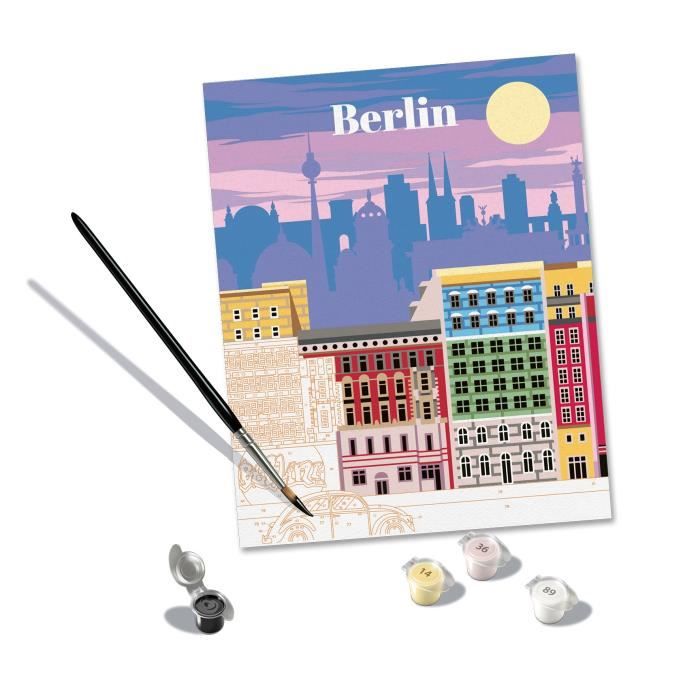 Ravensburger CreArt Paint by Numbers 24x30 cm Berlin Adult 25521
