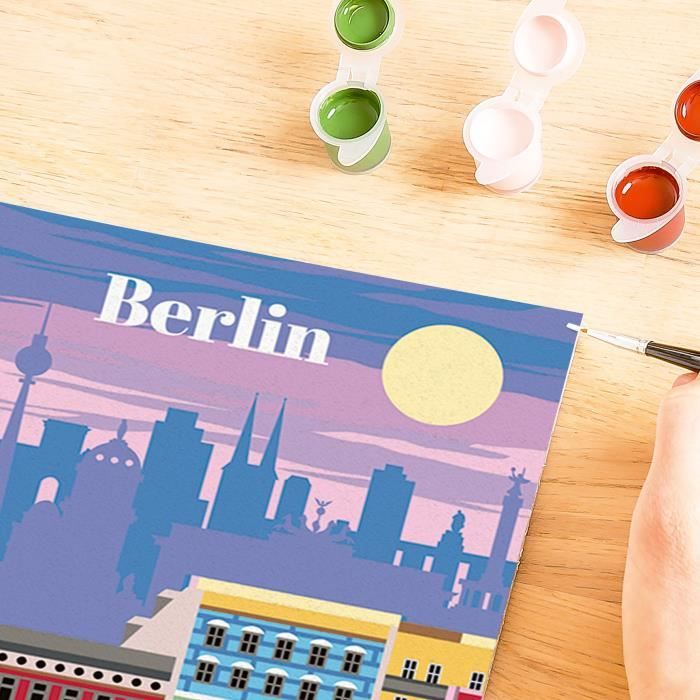 Ravensburger CreArt Paint by Numbers 24x30 cm Berlin Adult 25521