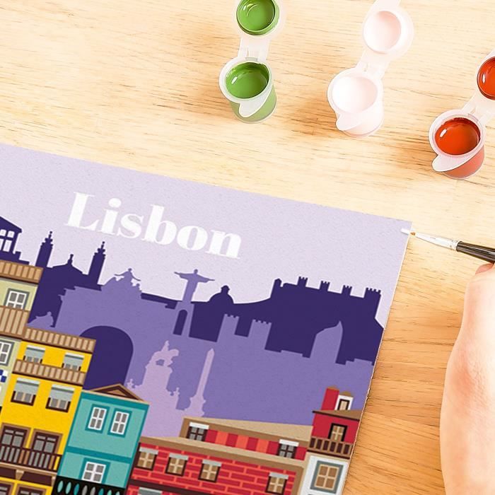 Ravensburger CreArt Paint by Numbers 24x30 cm Lisbon Adult 25522