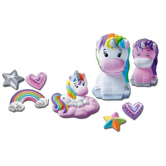 Ravensburger - Be Creative - Unicorn Figurines - 10 Plaster Projects - Ages 7+