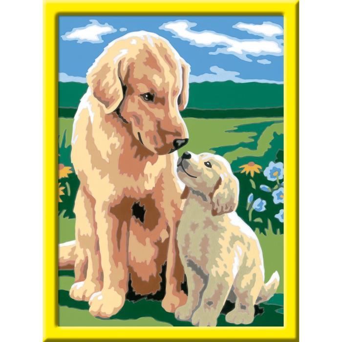 Ravensburger CreArt Kids Paint by Numbers Kit - Maternal Love 18x24 cm - For Ages 7+ 18x24cm