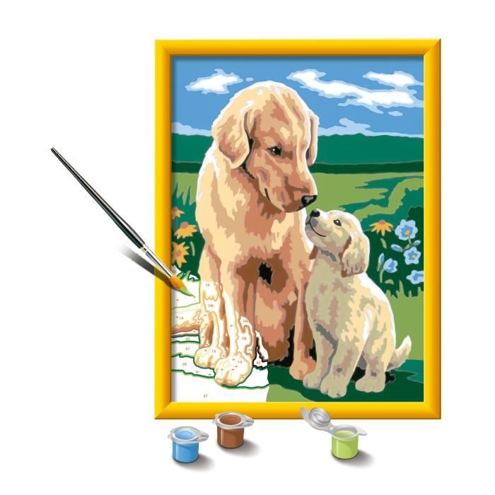 Ravensburger CreArt Kids Paint by Numbers Kit - Maternal Love 18x24 cm - For Ages 7+ 18x24cm