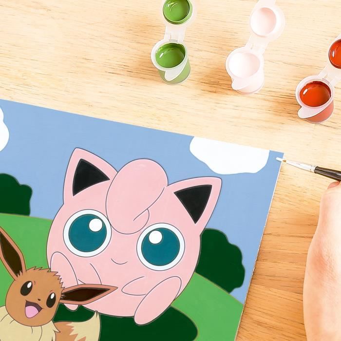 CreArt Kids Paint by Numbers Kit Pokemon 18x24cm Ages 7+ 25839 Ravensburger