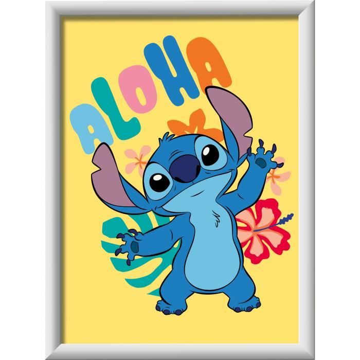 CreArt Kids Paint by Numbers Kit Stitch 18x24cm Ages 7+ 25844 Ravensburger