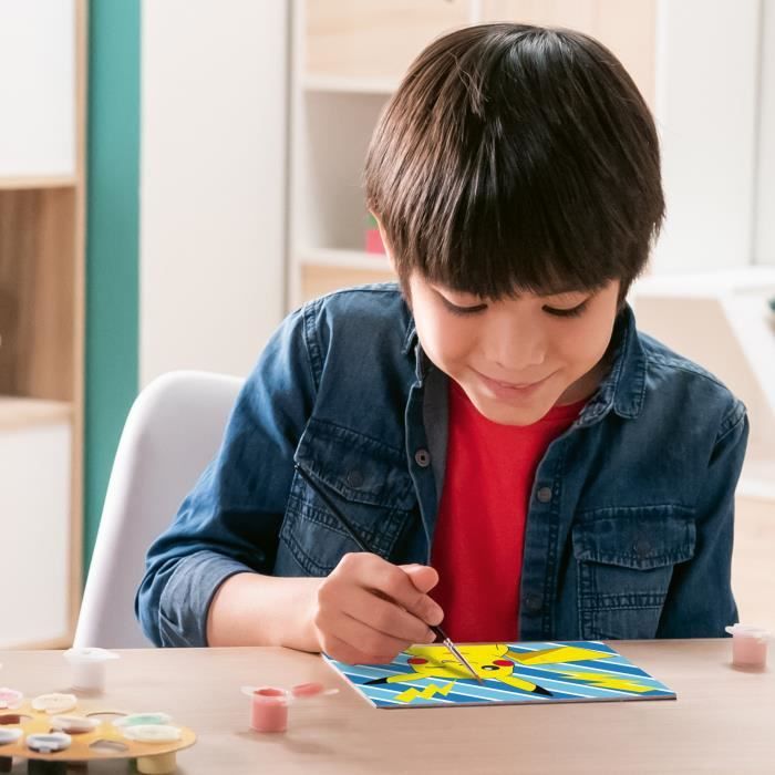 Ravensburger CreArt Kids Paint by Numbers Kit Pikachu Lightning Bolt 18x24cm Ages 7+ 25905