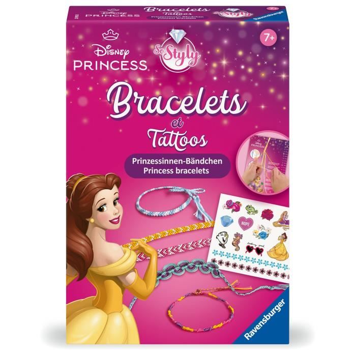 So Styles - Disney Princesses Bracelets and Tattoos Set - Ages 7+