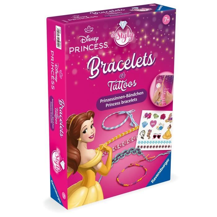 So Styles - Disney Princesses Bracelets and Tattoos Set - Ages 7+