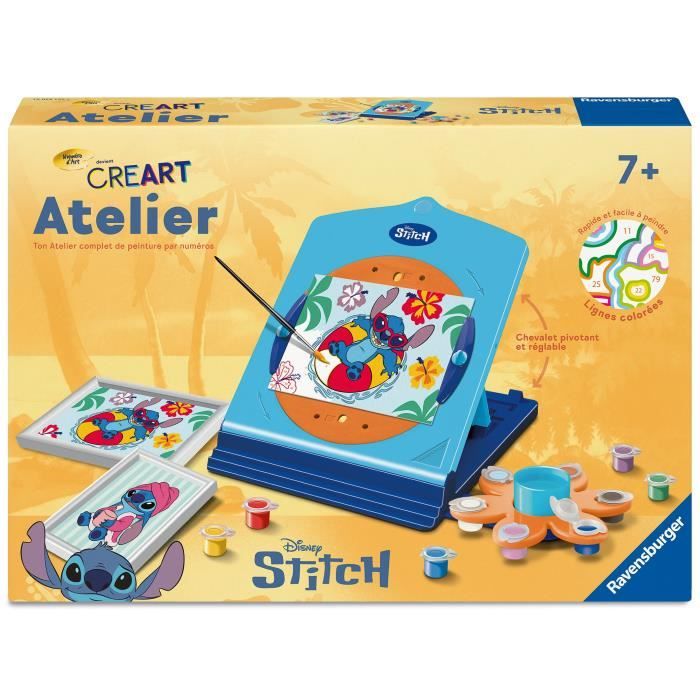 Ravensburger CreArt Atelier Stitch Drawing Set for Children 7+