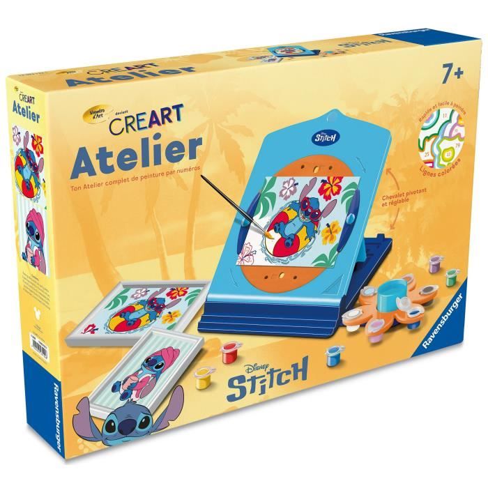 Ravensburger CreArt Atelier Stitch Drawing Set for Children 7+