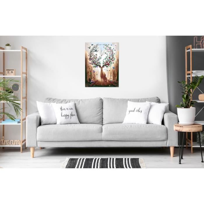 CreArt Magic Deer Paint by Numbers Kit 30x40 cm - Series B, Ages 12+, 00020273