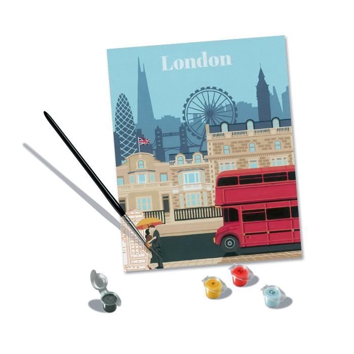 Ravensburger CreaArt Paint by Numbers - London 24x30 cm - For Ages 12+