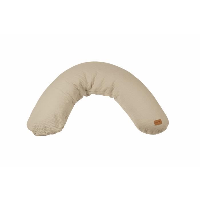 BÉABA Maternity Pillow - Big Flopsy™ - Cotton Flower - 180 cm - Linen