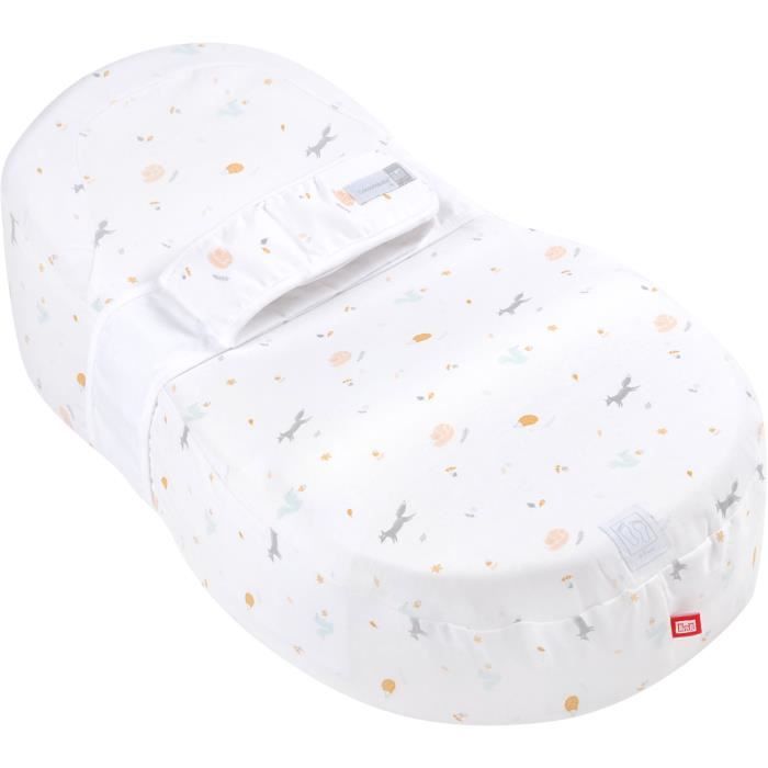 Ergonomic Cocoon Mattress - RED CASTLE - COCOONABABY - Happy Fox Sheet